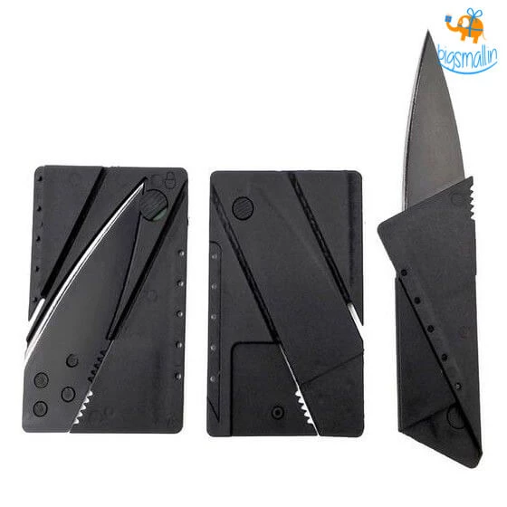 Coral Tree Cardsharp Credit Card Folding Knife All Of It
