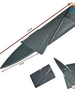 Coral Tree Cardsharp Credit Card Folding Knife All Of It