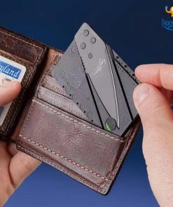Coral Tree Cardsharp Credit Card Folding Knife All Of It