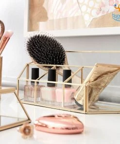 Hollyhock Skyline Glass Desk Organizer All Of It