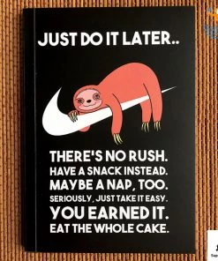 Doodlee Do Lazy Sloth Notebook