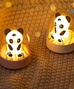 Bigsmall_hmk Small Panda Bedside Night Lamp All Of It