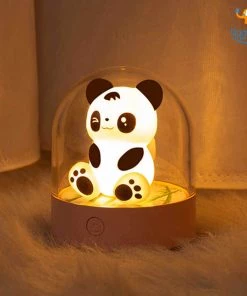 Bigsmall_hmk Small Panda Bedside Night Lamp All Of It
