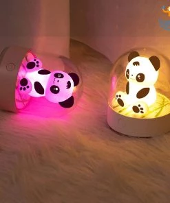 Bigsmall_hmk Small Panda Bedside Night Lamp All Of It