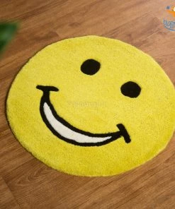 Rug Imitiyaz All Of It Smiley Round Rug