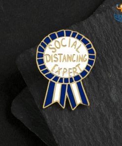 Bigsmall_piu Social Distancing Expert Lapel Pin All Of It