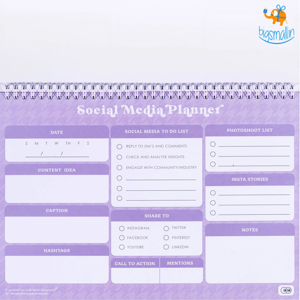 LookWhatHappened Social Media Planner Father's Day