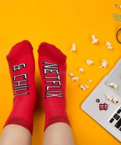 Bigsmall Netflix & Chill Combo - Socks And Pin All Of It