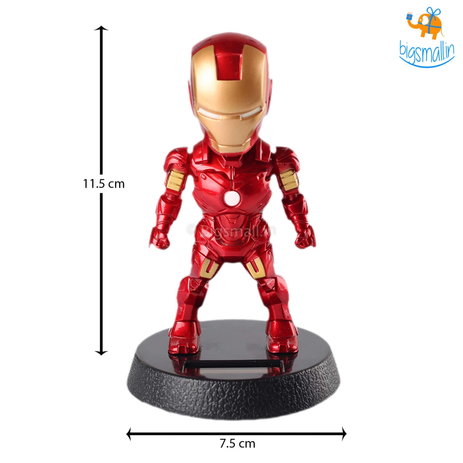 Bigsmall_hmk All Of It Marvel Solar Powered Bobbleheads