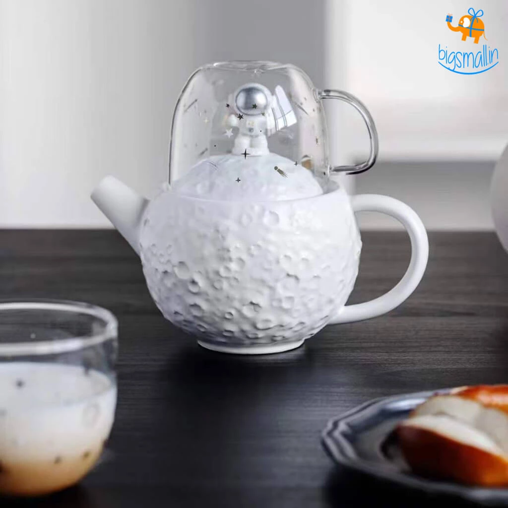 Bigsmall_hmk Space Man Kettle And Cup Set Father's Day