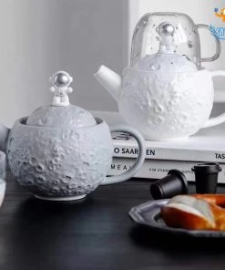 Bigsmall_hmk Space Man Kettle And Cup Set Father's Day
