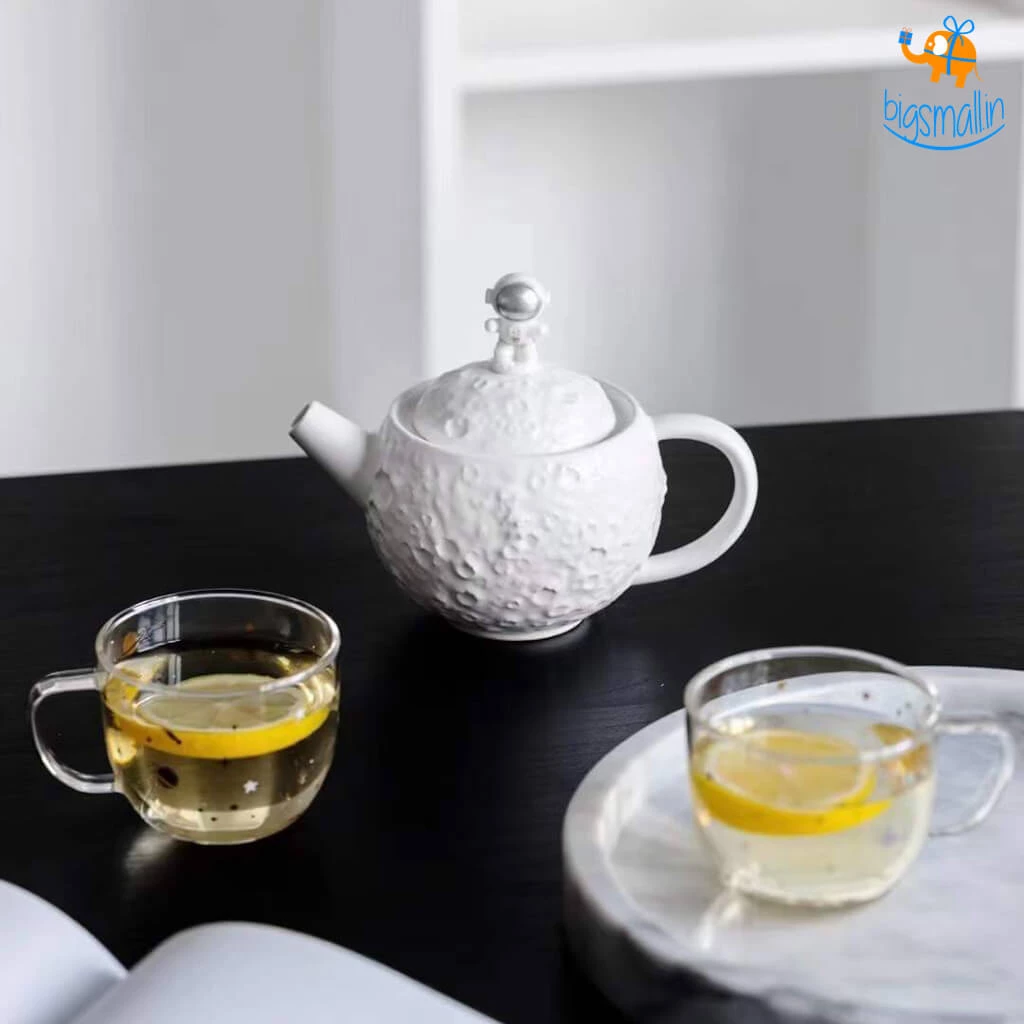 Bigsmall_hmk Space Man Kettle And Cup Set Father's Day