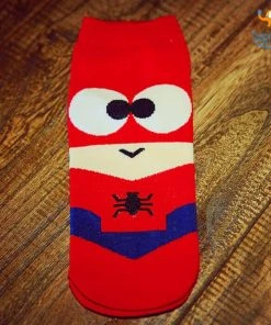 VinnyC Spiderman Cartoon Socks