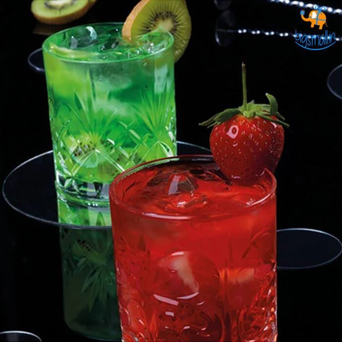 Devnow Spirits Of Tuscany Crystal Glasses - Set Of 4