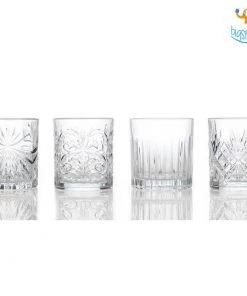 Devnow Spirits Of Tuscany Crystal Glasses - Set Of 4