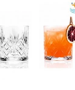 Devnow Spirits Of Tuscany Crystal Glasses - Set Of 4