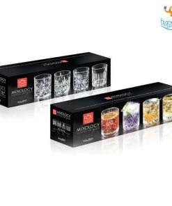 Devnow Spirits Of Tuscany Crystal Glasses - Set Of 4