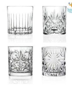Devnow Spirits Of Tuscany Crystal Glasses - Set Of 4