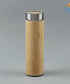 Anmol Enterprises Father's Day Stainless Steel Bamboo Bottle