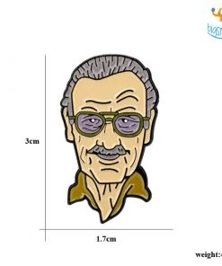 AmyLi Stan Lee Lapel Pin