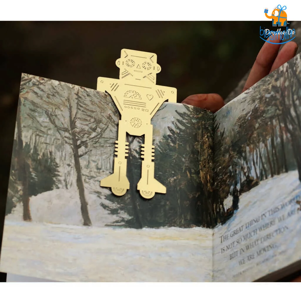 Doodlee Do Robie The Robo Bookmark