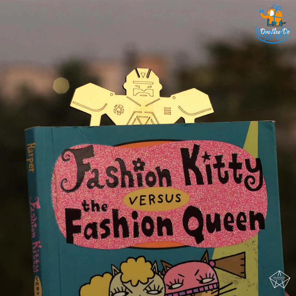 Doodlee Do Robie The Robo Bookmark