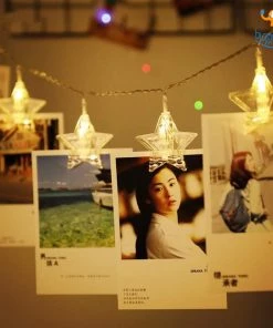 Bigsmall All Of It Star Clip LED String Lights