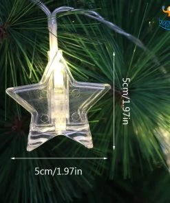 Bigsmall All Of It Star Clip LED String Lights