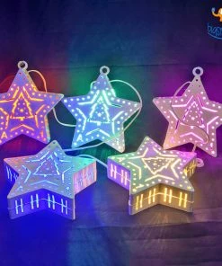 PunitSB Star Tree Multicolored String Lights