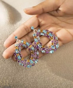 Ash Designs Starry Sea Teardrop Semi-Precious Earrings All Of It