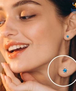 AmyLi All Of It Star Shaped Ear Studs