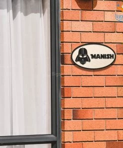 Chitra Chaya Personalized Darth Vader Themed Nameplate | COD Not Available