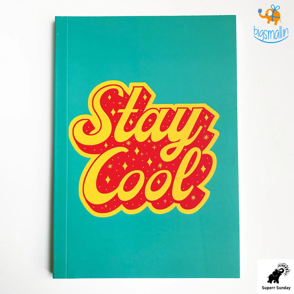 Doodlee Do Stay Cool Notebook Sale