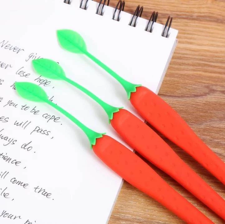 AmyLi Strawberry Pens - Set Of 2