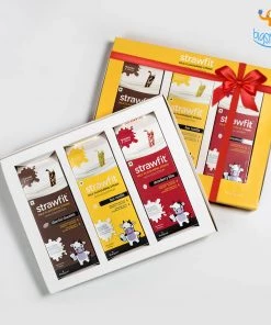 Bourgeon All Of It Milk Flavouring Straws Gift Box