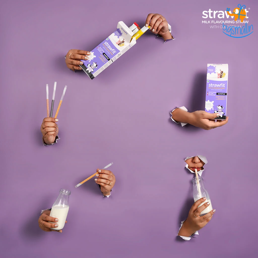 Bourgeon All Of It Assorted Milk Flavouring Straws (Set Of 3)