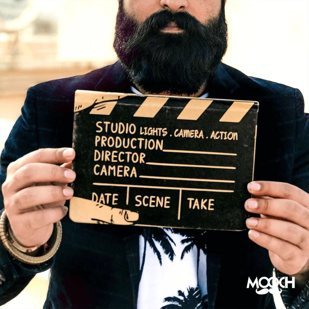 Mooch Design Studio Movie Clapboard A6 Notebook With Elastic