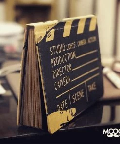 Mooch Design Studio Movie Clapboard A6 Notebook With Elastic