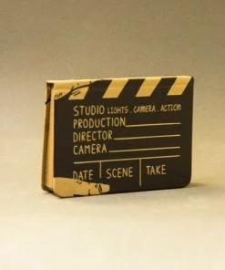 Mooch Design Studio Movie Clapboard A6 Notebook With Elastic