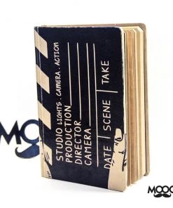 Mooch Design Studio Movie Clapboard A6 Notebook With Elastic