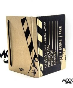 Mooch Design Studio Movie Clapboard A6 Notebook With Elastic