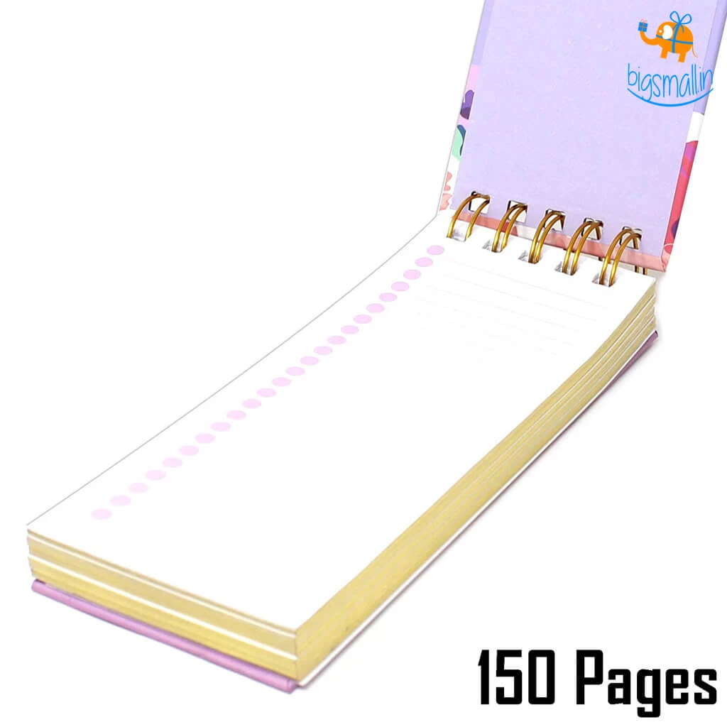 PunitSB Spiral Patterned Notepad
