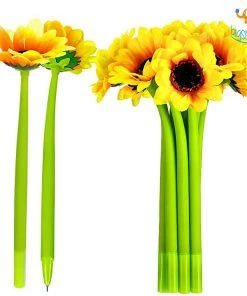 Bigsmall_hmk Sunflower Pen - Set Of 2