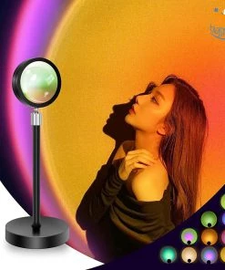 Coral Tree All Of It Sunset Projection Lamp