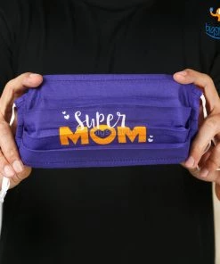 SoxyToes All Of It Super Mom Cotton Face Mask With Filter