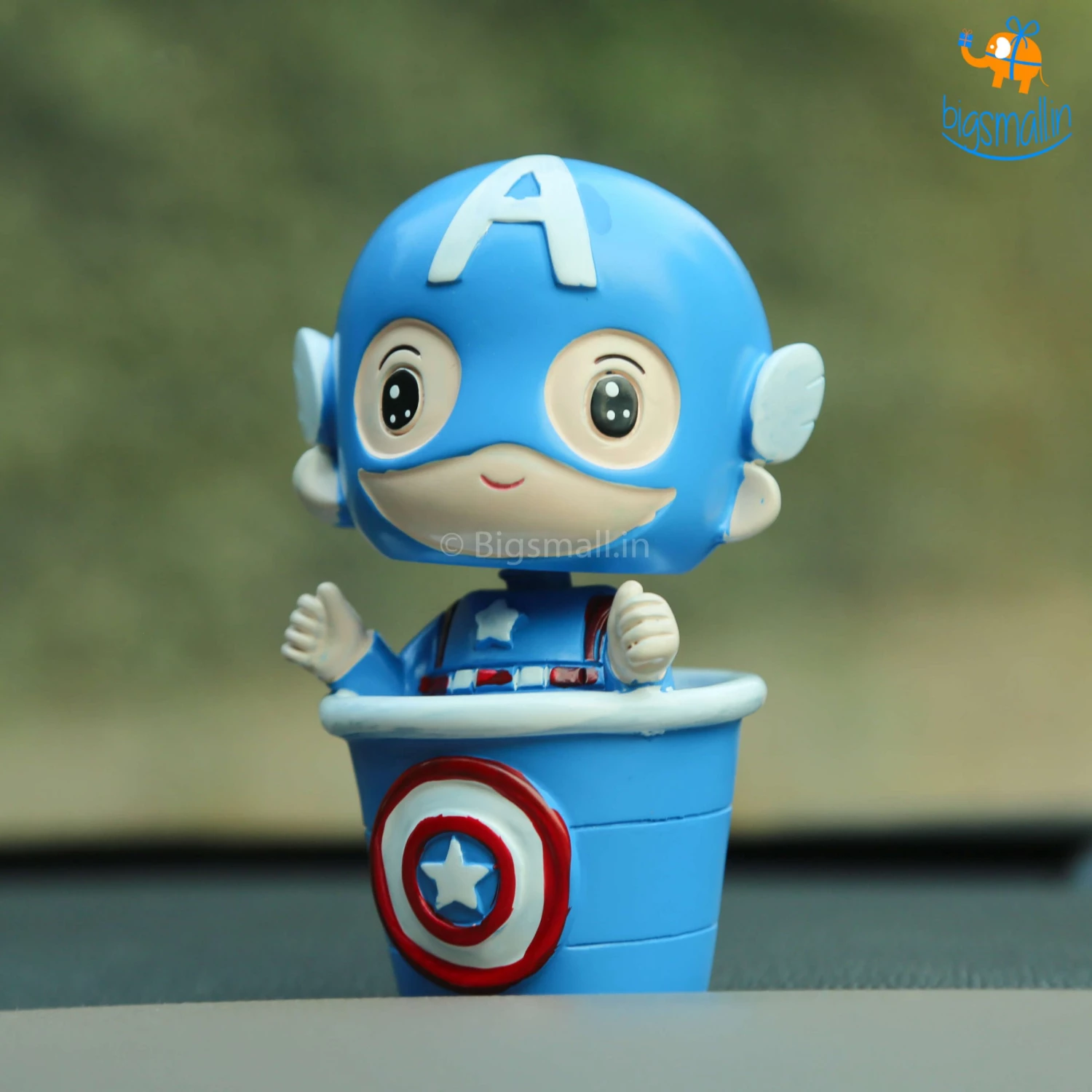Bigsmall_hmk All Of It Baby Superhero Ceramic Bobblehead