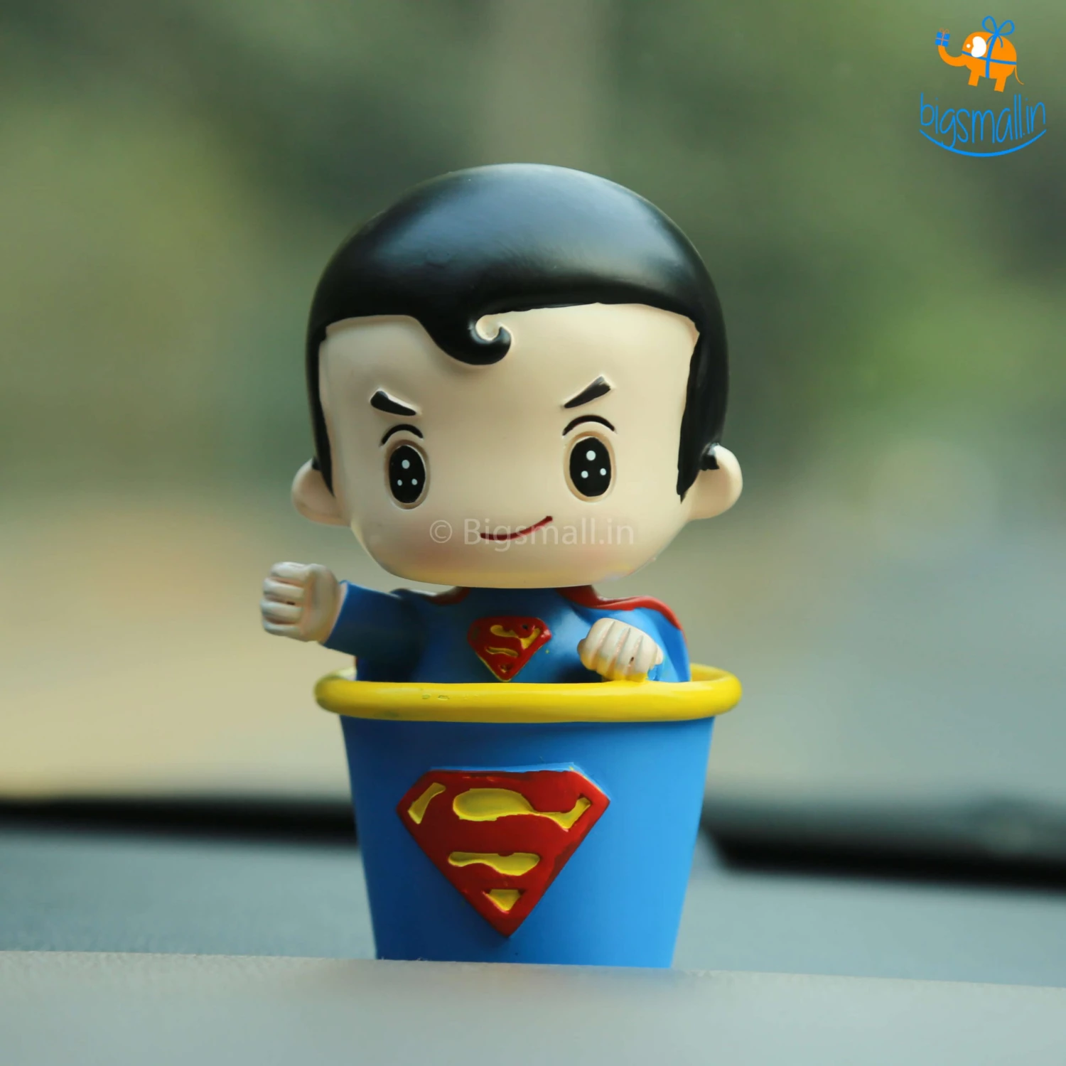 Bigsmall_hmk All Of It Baby Superhero Ceramic Bobblehead