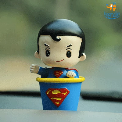 Bigsmall_hmk All Of It Baby Superhero Ceramic Bobblehead