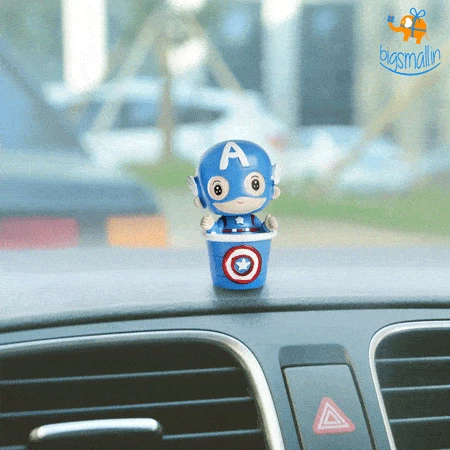 Bigsmall_hmk All Of It Baby Superhero Ceramic Bobblehead
