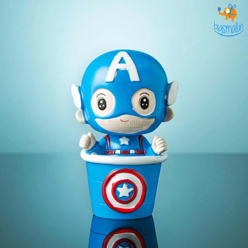 Bigsmall_hmk All Of It Baby Superhero Ceramic Bobblehead